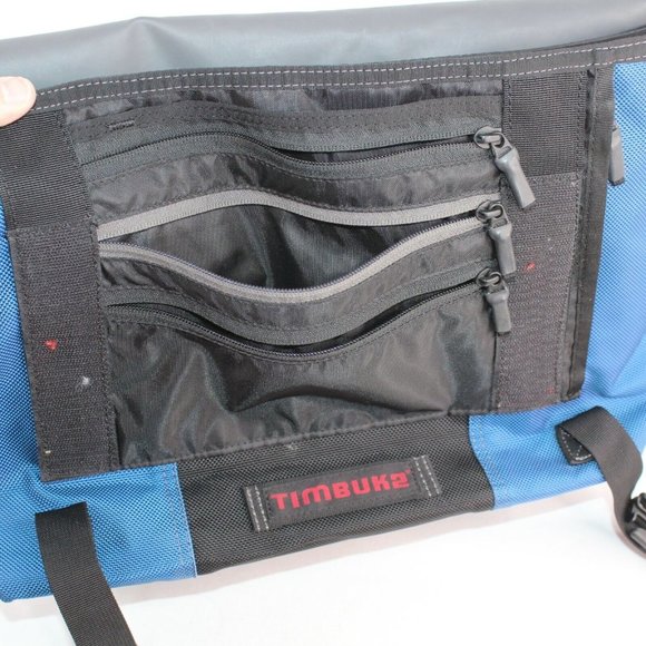 Timbuk2 Messenger Medium Navy Blue Laptop Bag Travel Pilot Business Briefcase - Picture 6 of 6